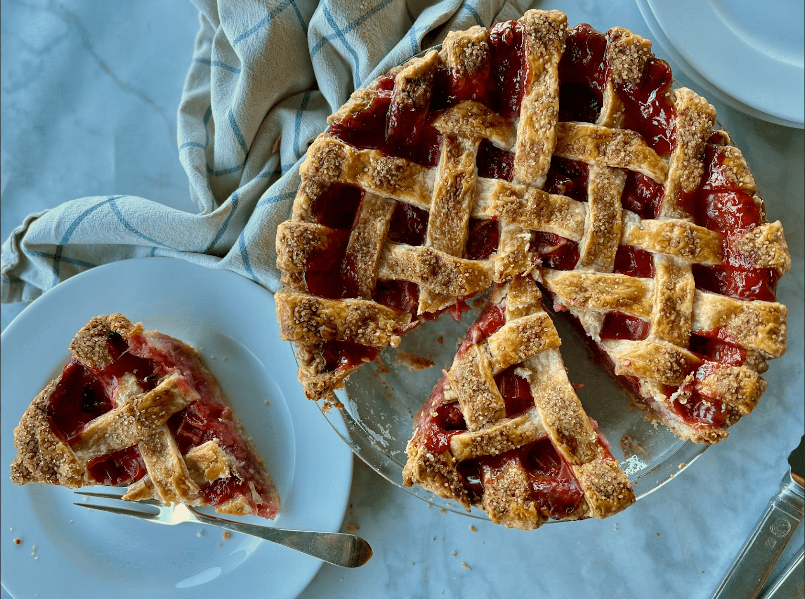 Strawberry Rhubarb Pie
